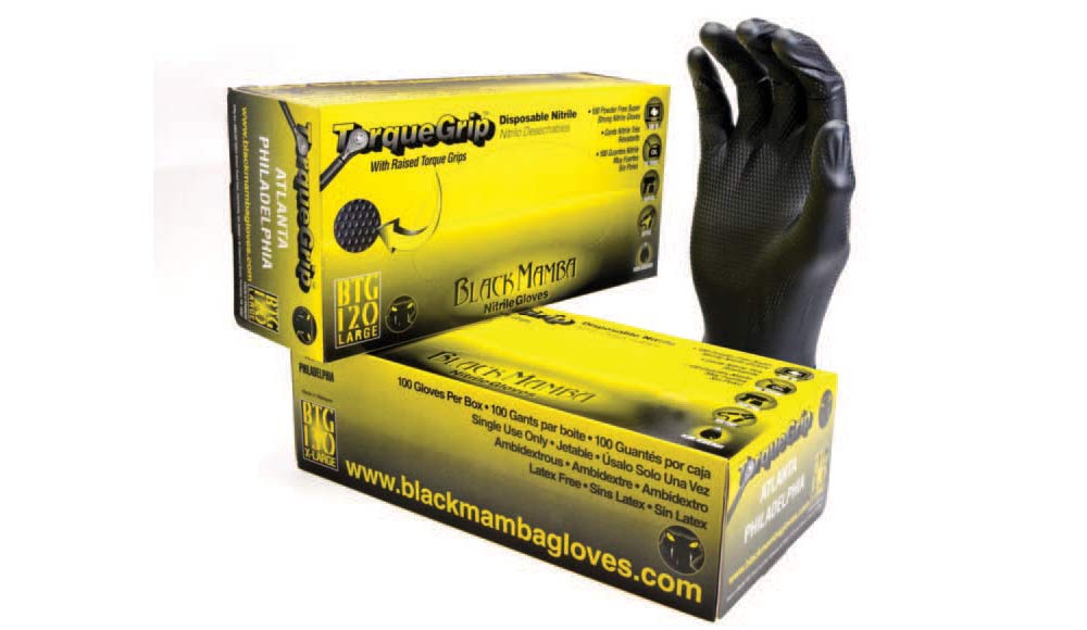 Black Torque Black Mamba Gloves