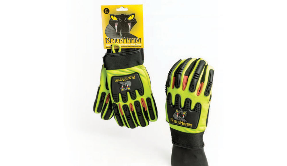 HEAVY DUTY IMPACT Black Mamba GLOVES